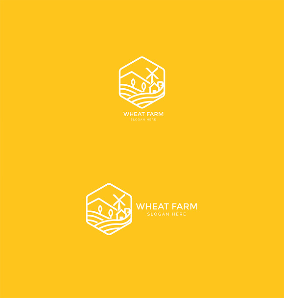 Agriculture - Wheat Farm Logo in Logo Templates - product preview 3