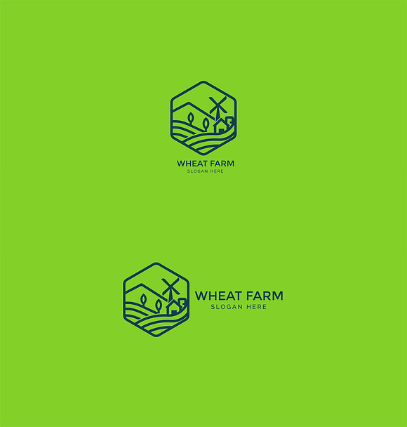 Agriculture - Wheat Farm Logo in Logo Templates - product preview 4