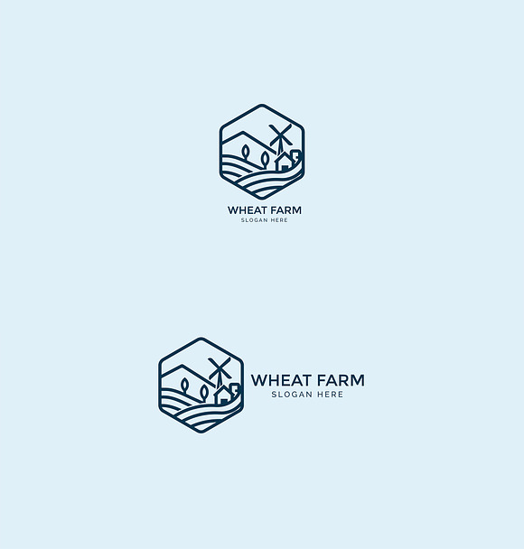 Agriculture - Wheat Farm Logo in Logo Templates - product preview 6