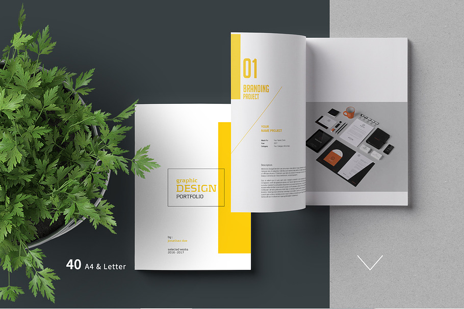 Graphic Design Portfolio Template