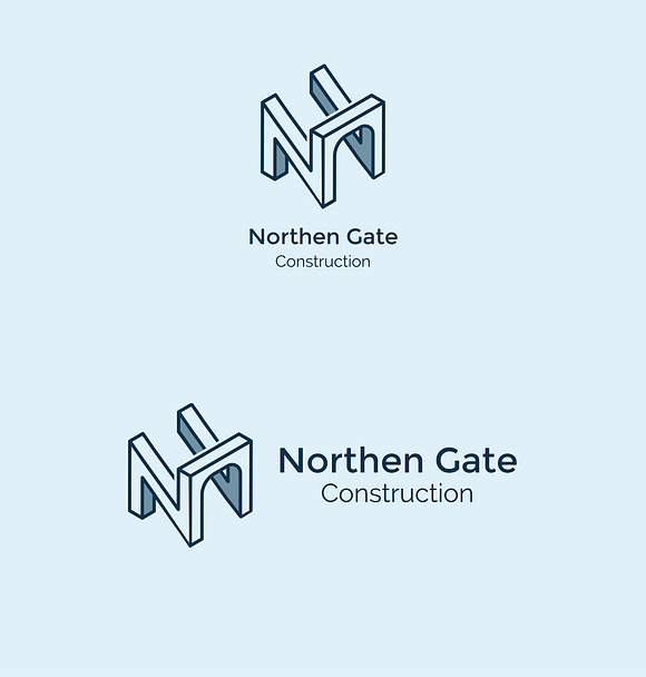 Letter N - Construction Logo in Logo Templates - product preview 1