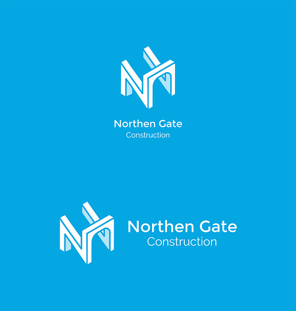 Letter N - Construction Logo in Logo Templates - product preview 5