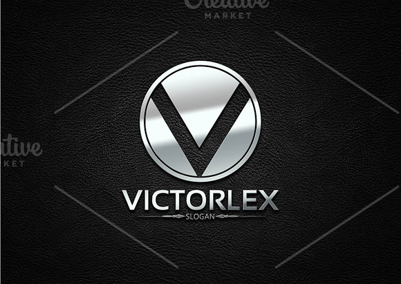 V Letter Logo in Logo Templates - product preview 2