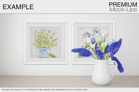 Spring Tulips & 90 Frames in Print Mockups - product preview 11