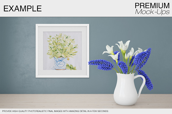Spring Tulips & 90 Frames in Print Mockups - product preview 12