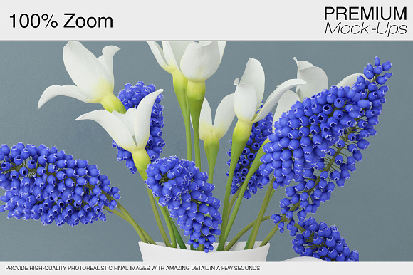 Spring Tulips & 90 Frames in Print Mockups - product preview 15
