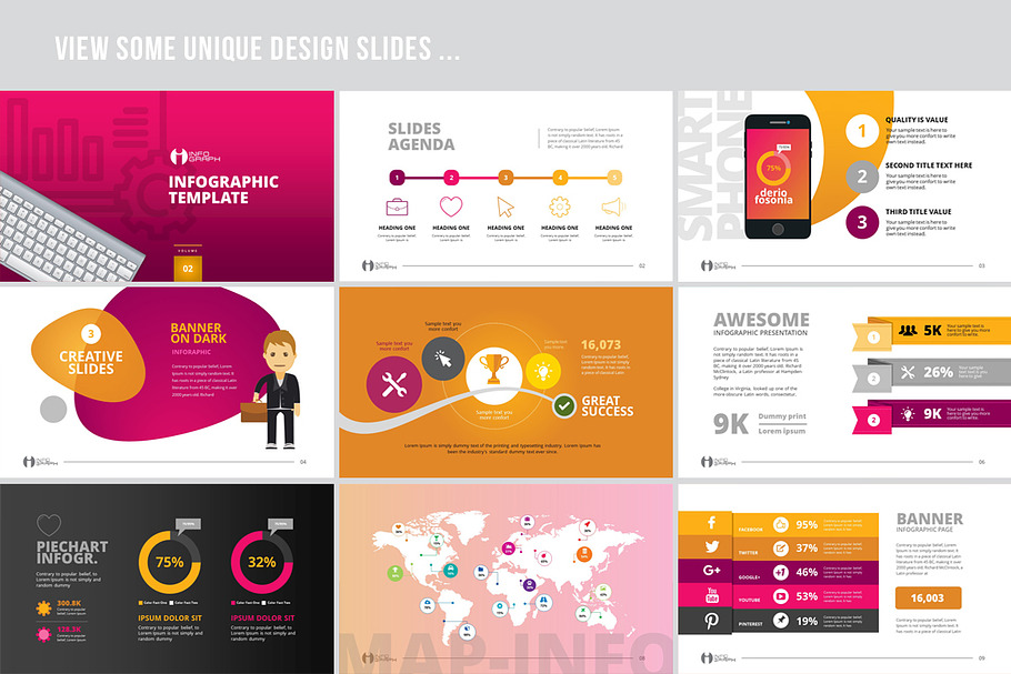 Infographic Powerpoint Presentation in PowerPoint Templates - product preview 8
