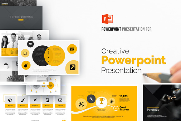 Creative Powerpoint Presentation in PowerPoint Templates - product preview 4