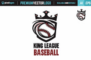 Baseball League Logo