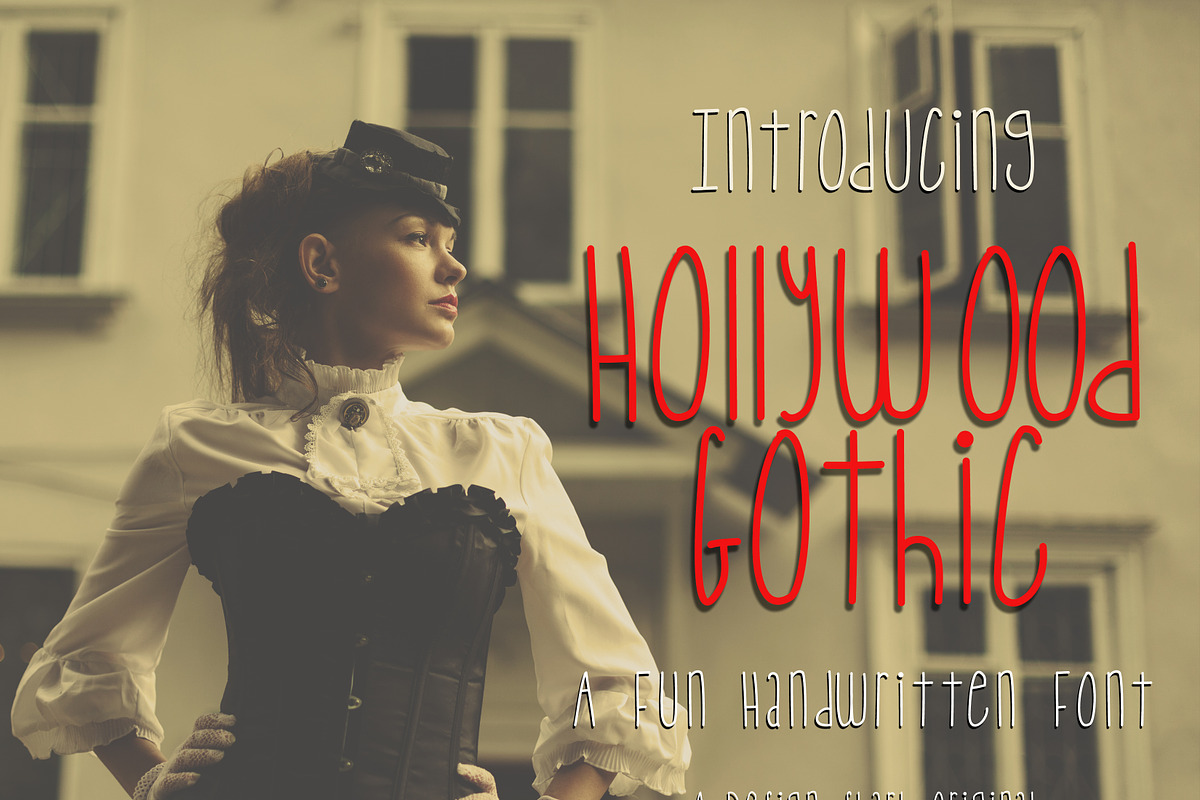 Hollywood Gothic in Sans-Serif Fonts - product preview 8