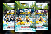 Rafting Flyer Template