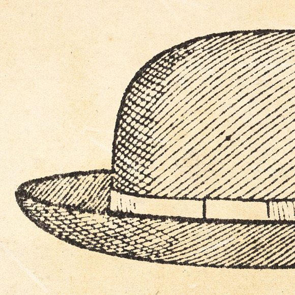 Vintage Retro Hats Clip Art in Illustrations - product preview 1