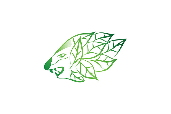 Animal Leaf - Logo Template in Logo Templates - product preview 1