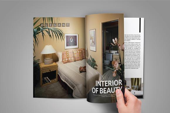 Furniture Magazine Template in Magazine Templates - product preview 1