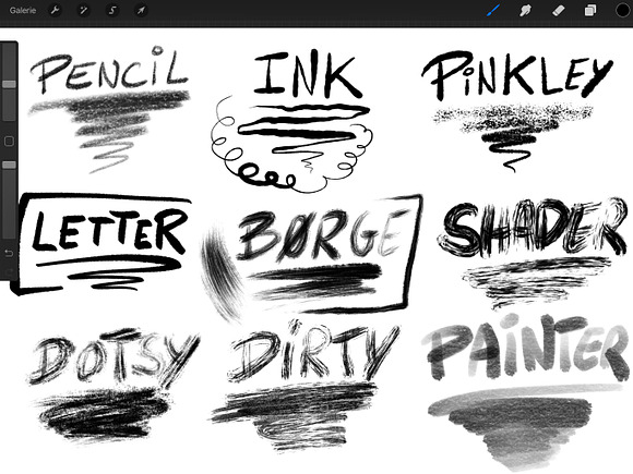 25+ DUNCE Comic Procreate Brushes in Photoshop Brushes - product preview 4
