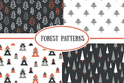 Seamless forest collection