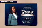 The Worship Church Flyer Template