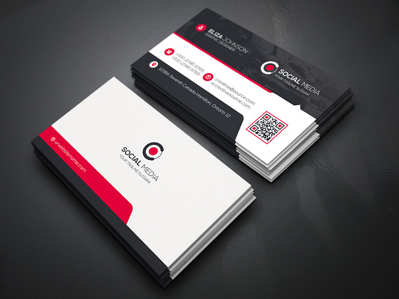 Rent A Car Business Card in Business Card Templates - product preview 1