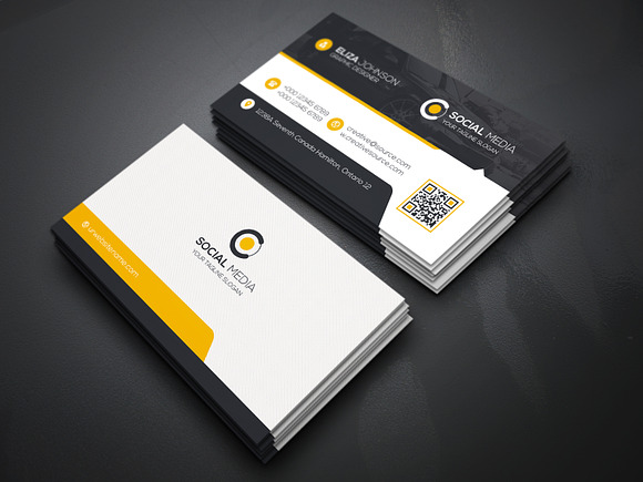 Rent A Car Business Card in Business Card Templates - product preview 3