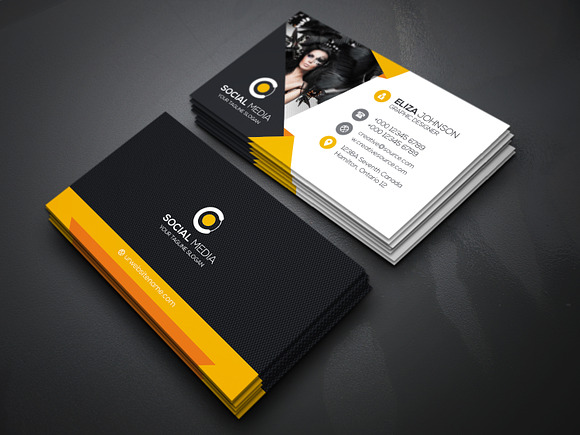 Photography Business Card in Business Card Templates - product preview 3