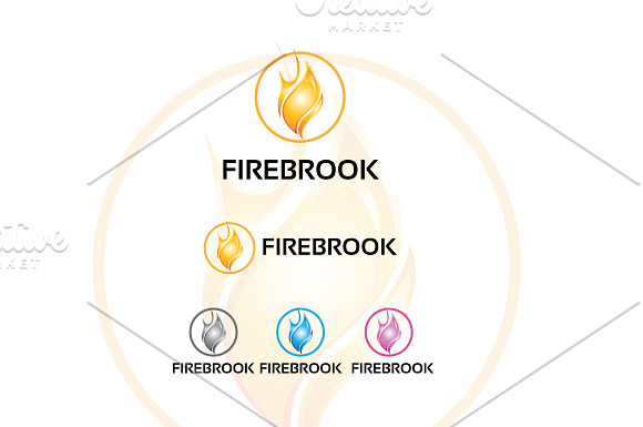 firebrook – Logo Template in Logo Templates - product preview 2