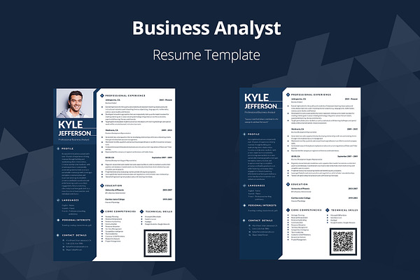 Editable Resume: Business Analyst