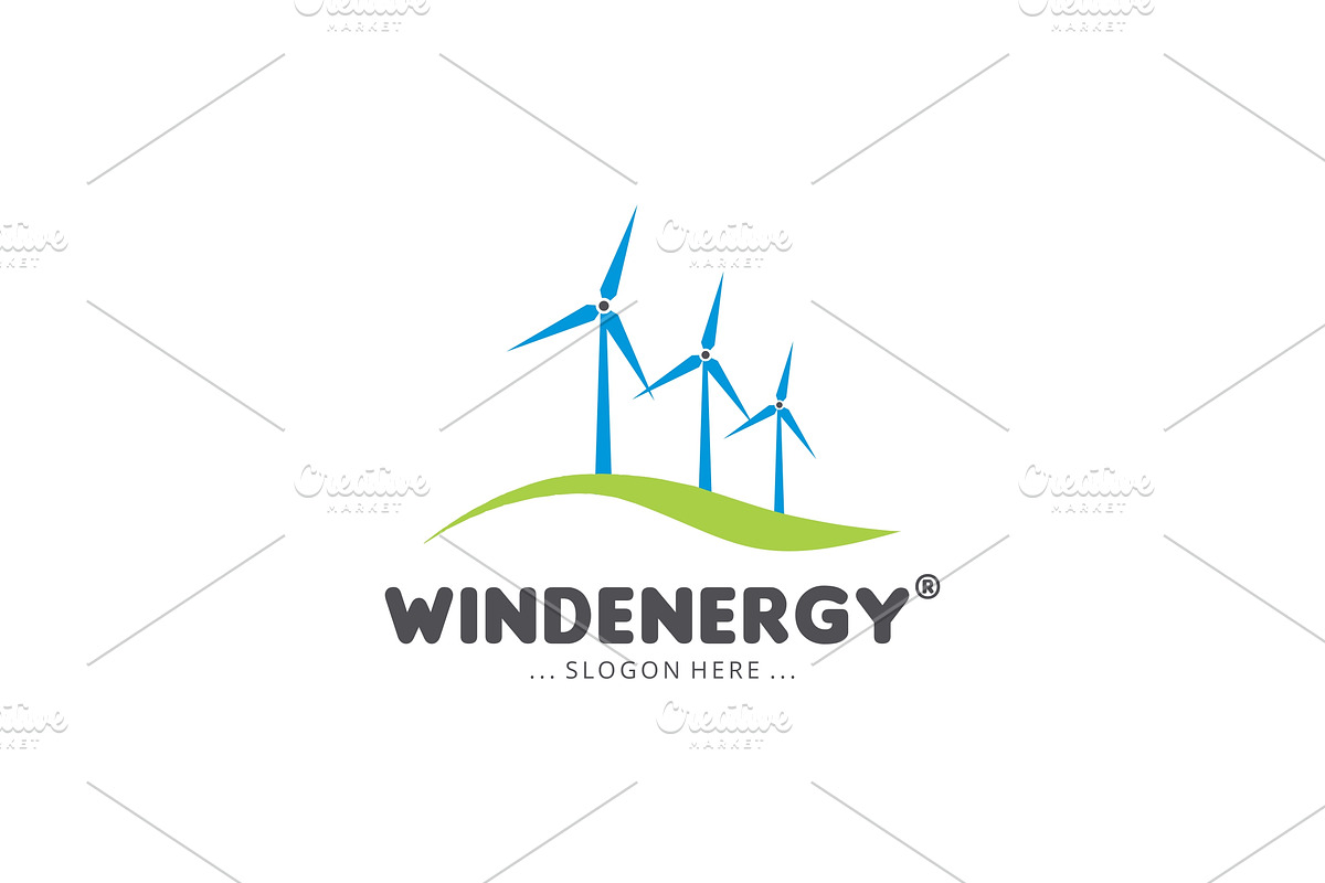 Wind Energy Logo in Logo Templates - product preview 8
