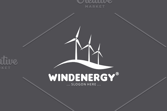 Wind Energy Logo in Logo Templates - product preview 2