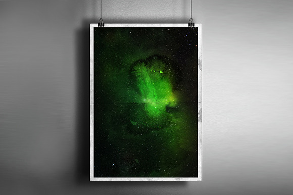 Space Watercolor Backgrounds in Textures - product preview 5