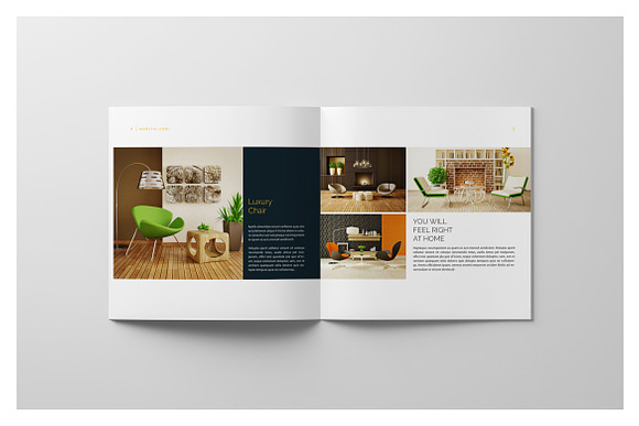 Square Brochure Catalog in Brochure Templates - product preview 5