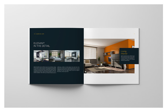 Square Brochure Catalog in Brochure Templates - product preview 6