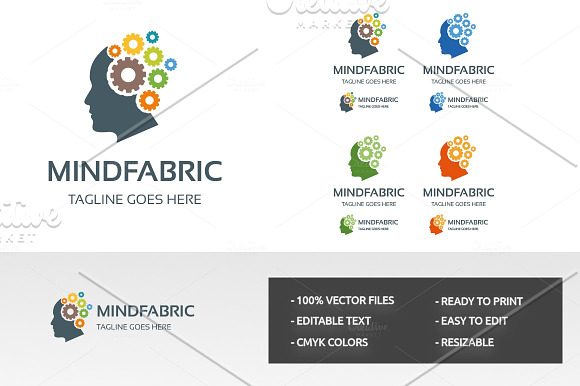 Mindfabric Logo in Logo Templates - product preview 1