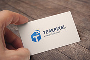 Letter T (TeakPixel) Logo