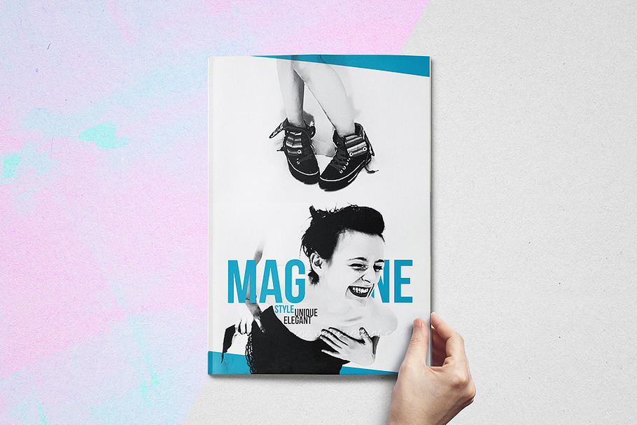 Creative Magazine Template in Magazine Templates - product preview 8