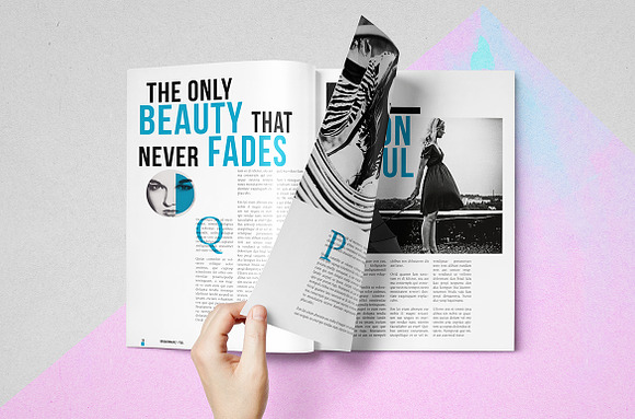Creative Magazine Template in Magazine Templates - product preview 2