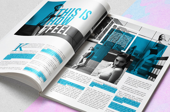 Creative Magazine Template in Magazine Templates - product preview 4