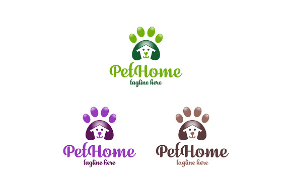 Pet Home Logo in Logo Templates - product preview 1