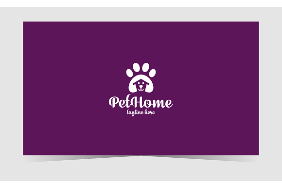 Pet Home Logo in Logo Templates - product preview 2