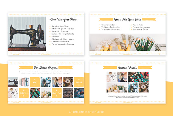 Crafter's PPT Presentation Templates in PowerPoint Templates - product preview 3