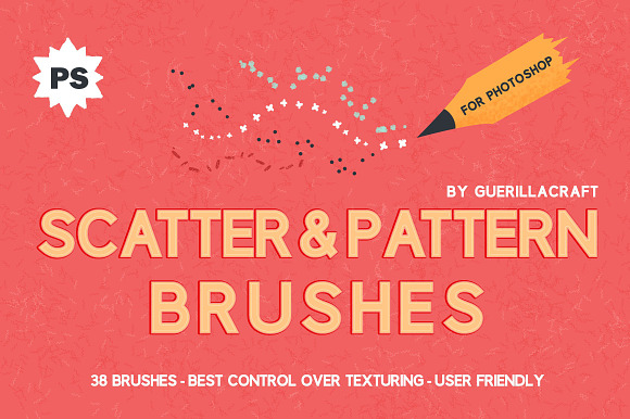Scatter&Pattern Photoshop brushes in Photoshop Brushes - product preview 4