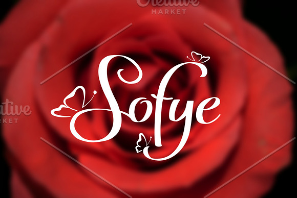Sofye in Fonts - product preview 3