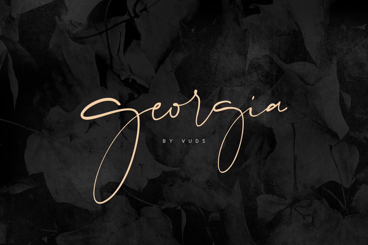 Georgia Script in Wedding Fonts - product preview 8