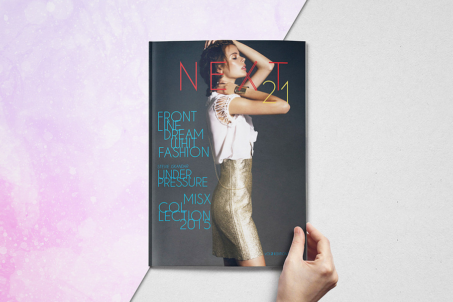 Fashion Magazine Template  in Magazine Templates - product preview 8
