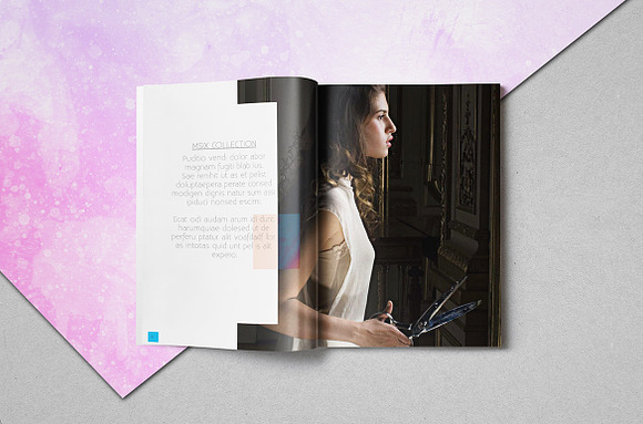 Fashion Magazine Template  in Magazine Templates - product preview 1