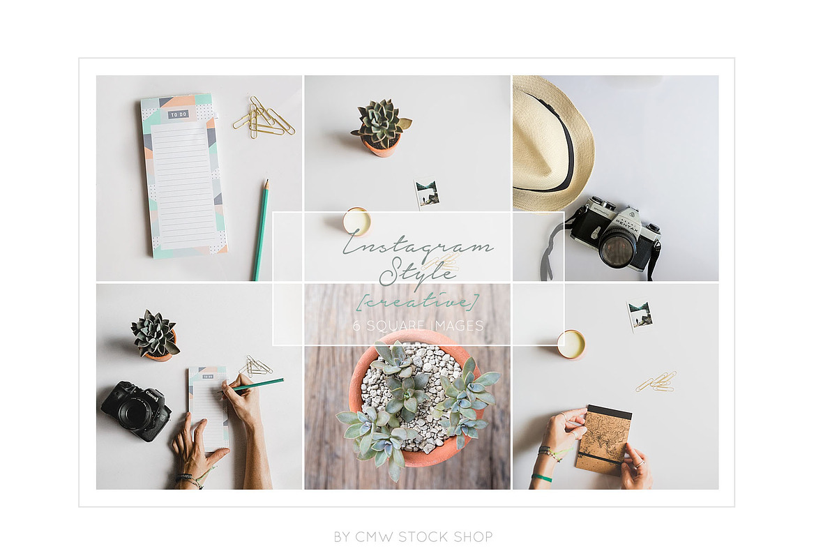 Instagram Stock Images [creative] in Mockup Templates - product preview 8
