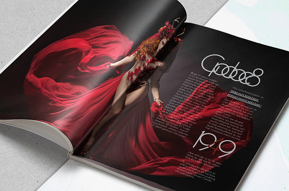 Lifestyle Magazine Template in Magazine Templates - product preview 4