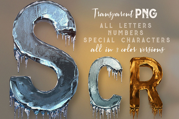 Ice Cold - 3D Lettering in Objects - product preview 1
