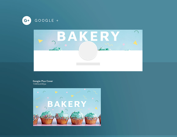 Social Media Pack | Bakery in Social Media Templates - product preview 1