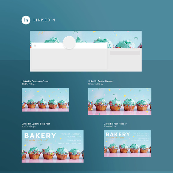 Mega Bundle | Bakery in Templates - product preview 15