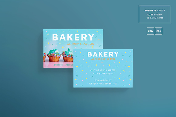 Promo Bundle | Bakery in Templates - product preview 1